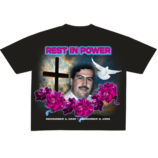 Rest in Power escobar Tee
